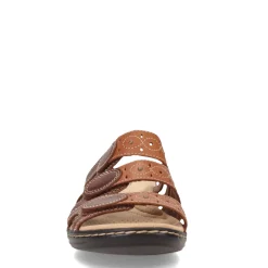 Footbed Sandals*Clarks Women's , Leisa Cacti Sandal Brown