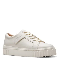 Fashion & Street*Clarks Women's , Mayhill Walk Sneaker Off White