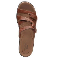 Wedges*Clarks Women's , Merliah Karli Sandal Tan