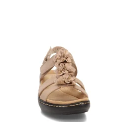 Heeled Sandals*Clarks Women's , Merliah Sheryl Sandal Taupe Metallic