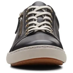 Fashion & Street*Clarks Women's , Nalle Lace Sneaker Black