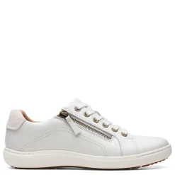 Fashion & Street*Clarks Women's , Nalle Lace Sneaker White