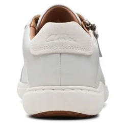 Fashion & Street*Clarks Women's , Nalle Lace Sneaker White