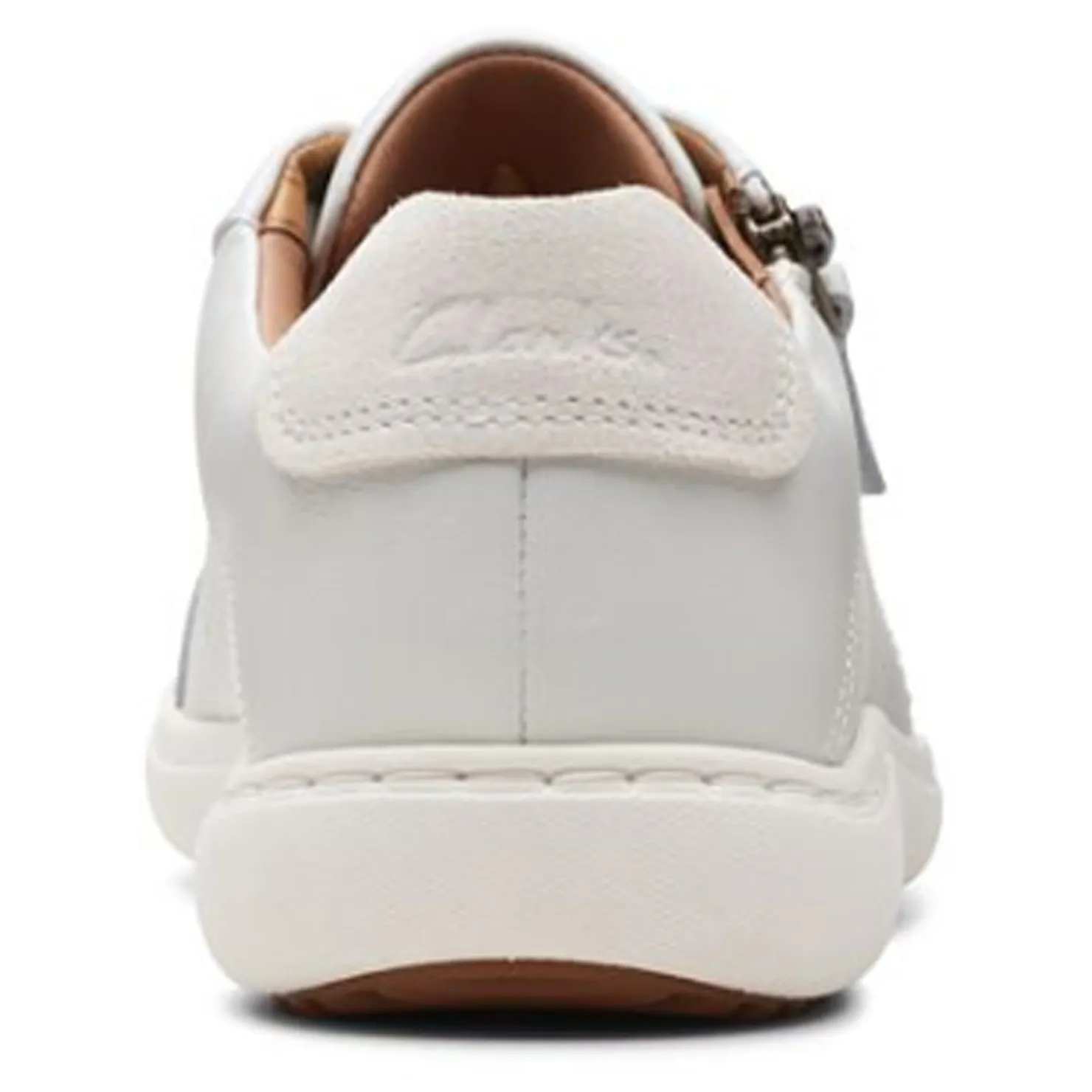 Fashion & Street*Clarks Women's , Nalle Lace Sneaker White