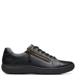 Fashion & Street*Clarks Women's , Nalle Lace Sneaker Black Solid