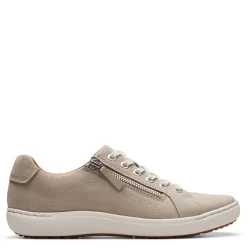 Fashion & Street*Clarks Women's , Nalle Lace Sneaker Stone