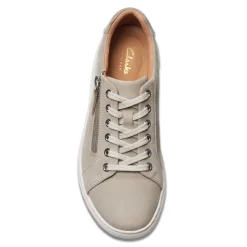 Fashion & Street*Clarks Women's , Nalle Lace Sneaker Stone