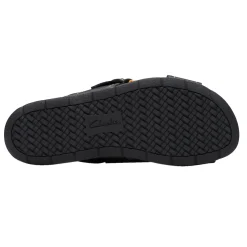 Footbed Sandals*Clarks Women's , Reileigh Bay Sandal Black