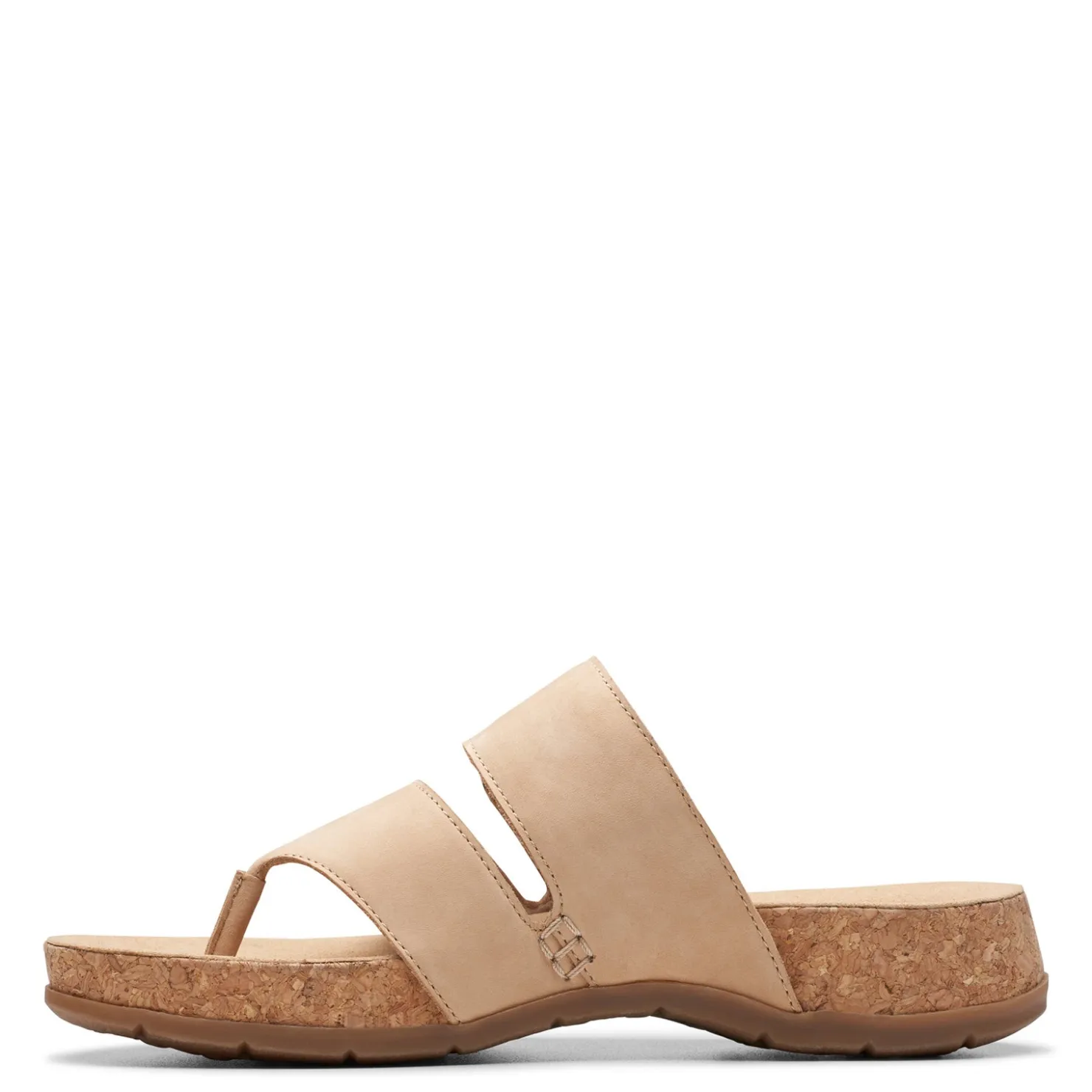 Footbed Sandals*Clarks Women's , Reileigh Park Sandal Beige