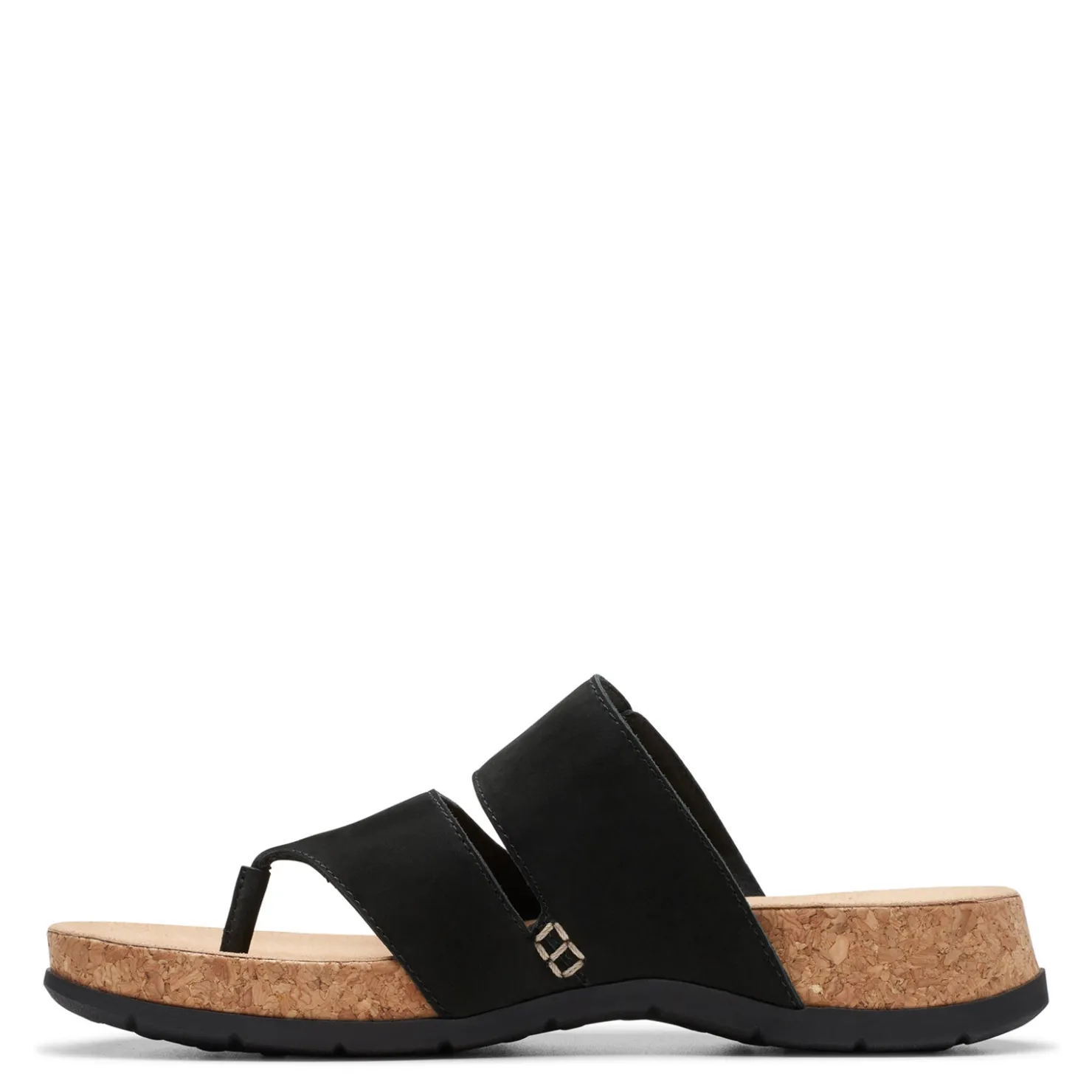 Footbed Sandals*Clarks Women's , Reileigh Park Sandal Black