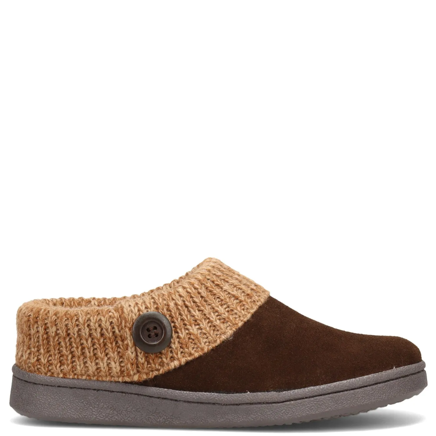 Women's Clarks, Sweater Collar Slipper|Green Market Services Co Inc Best