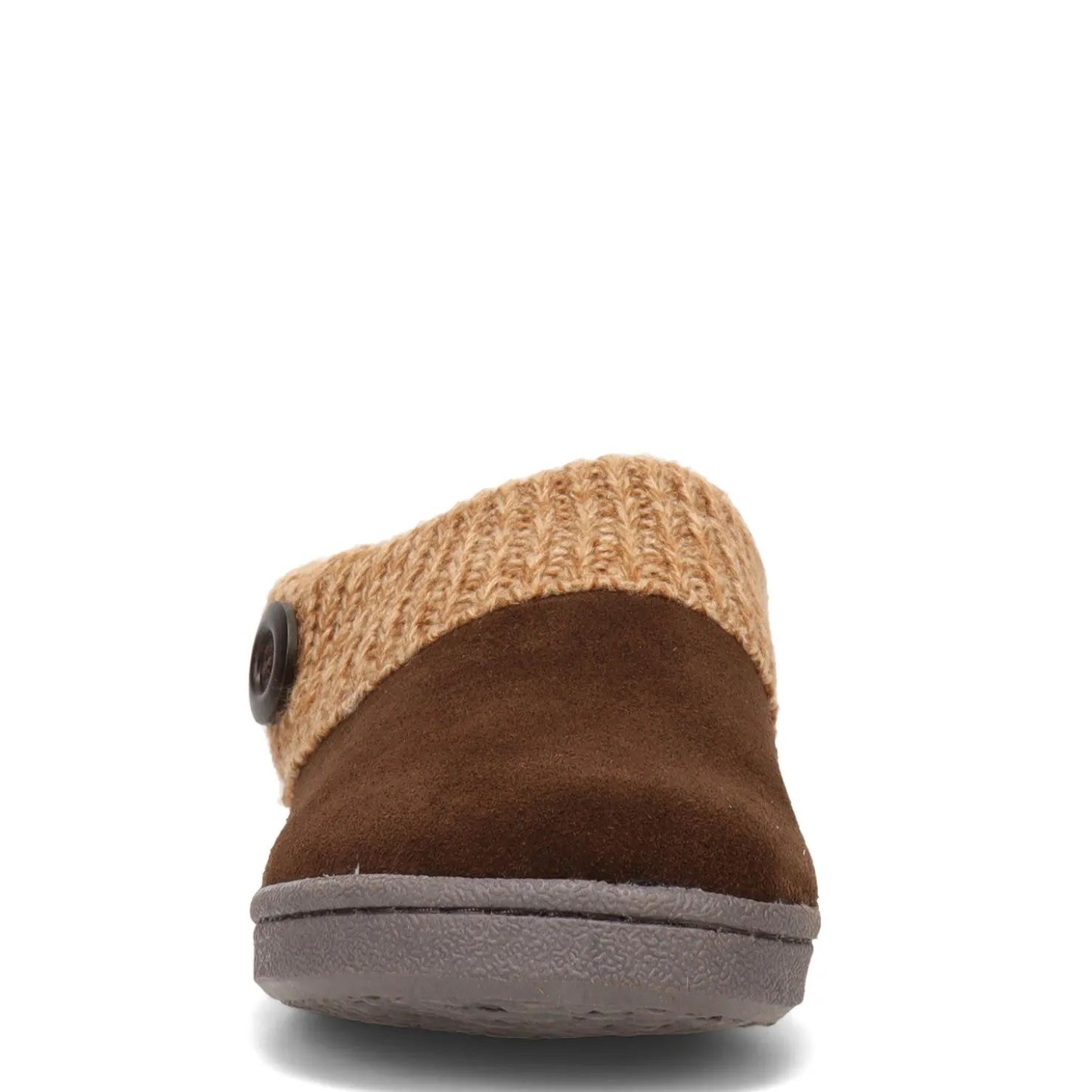 Women's Clarks, Sweater Collar Slipper|Green Market Services Co Inc Best