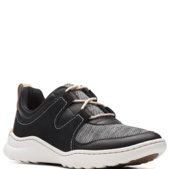 Fashion & Street*Clarks Women's , Teagan Lace Sneaker Black