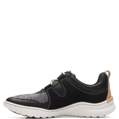 Fashion & Street*Clarks Women's , Teagan Lace Sneaker Black