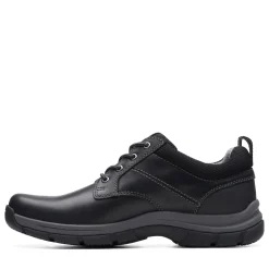 Oxfords*Clarks Women's , Walpath Low Lace-Up Black