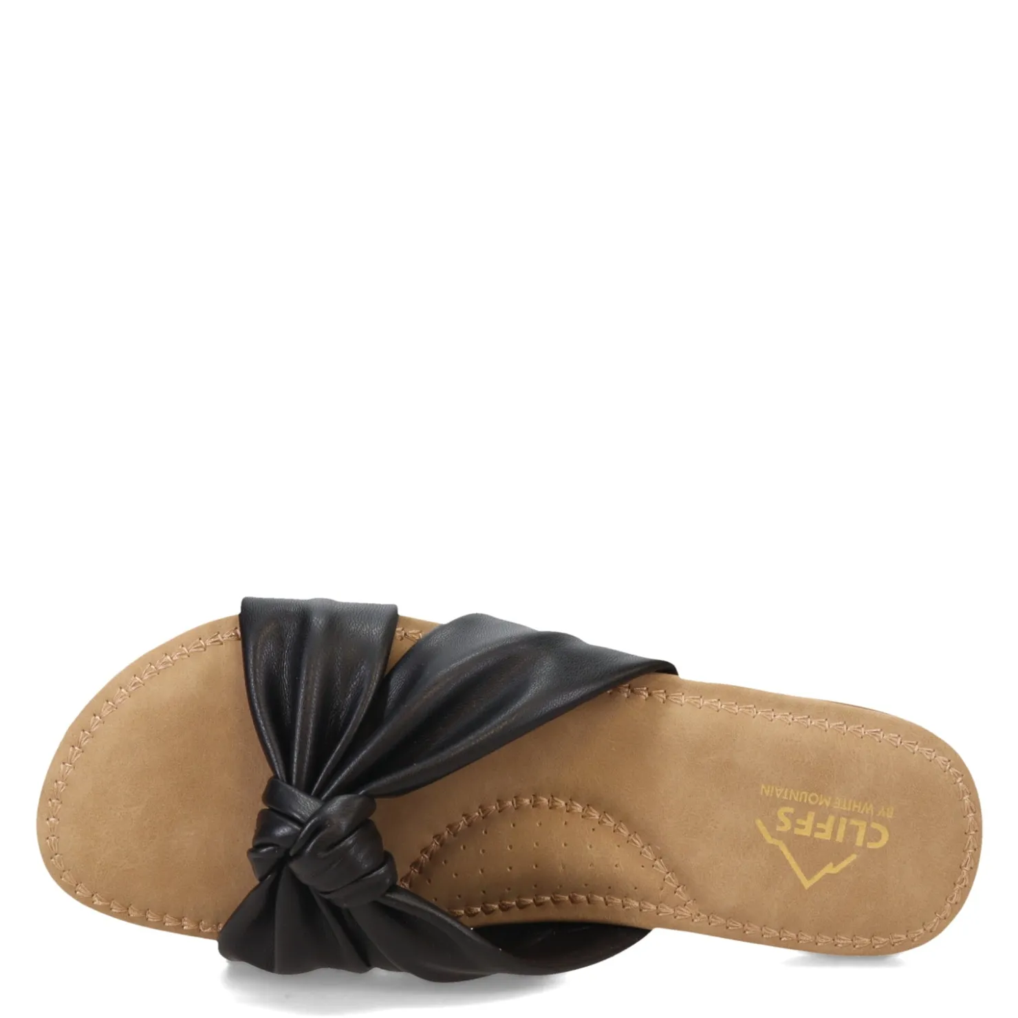 Footbed Sandals*Cliffs by White Mountain Women's , Favorite Sandal Black