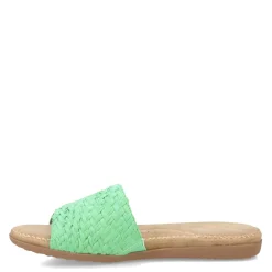 Footbed Sandals*Cliffs by White Mountain Women's , Flawless Sandal Green