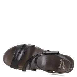Wedges*Dansko Women's , Addyson Sandal Black