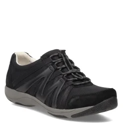 Walking*Dansko Women's , Henriette Sneaker - Wide Width Black/Grey