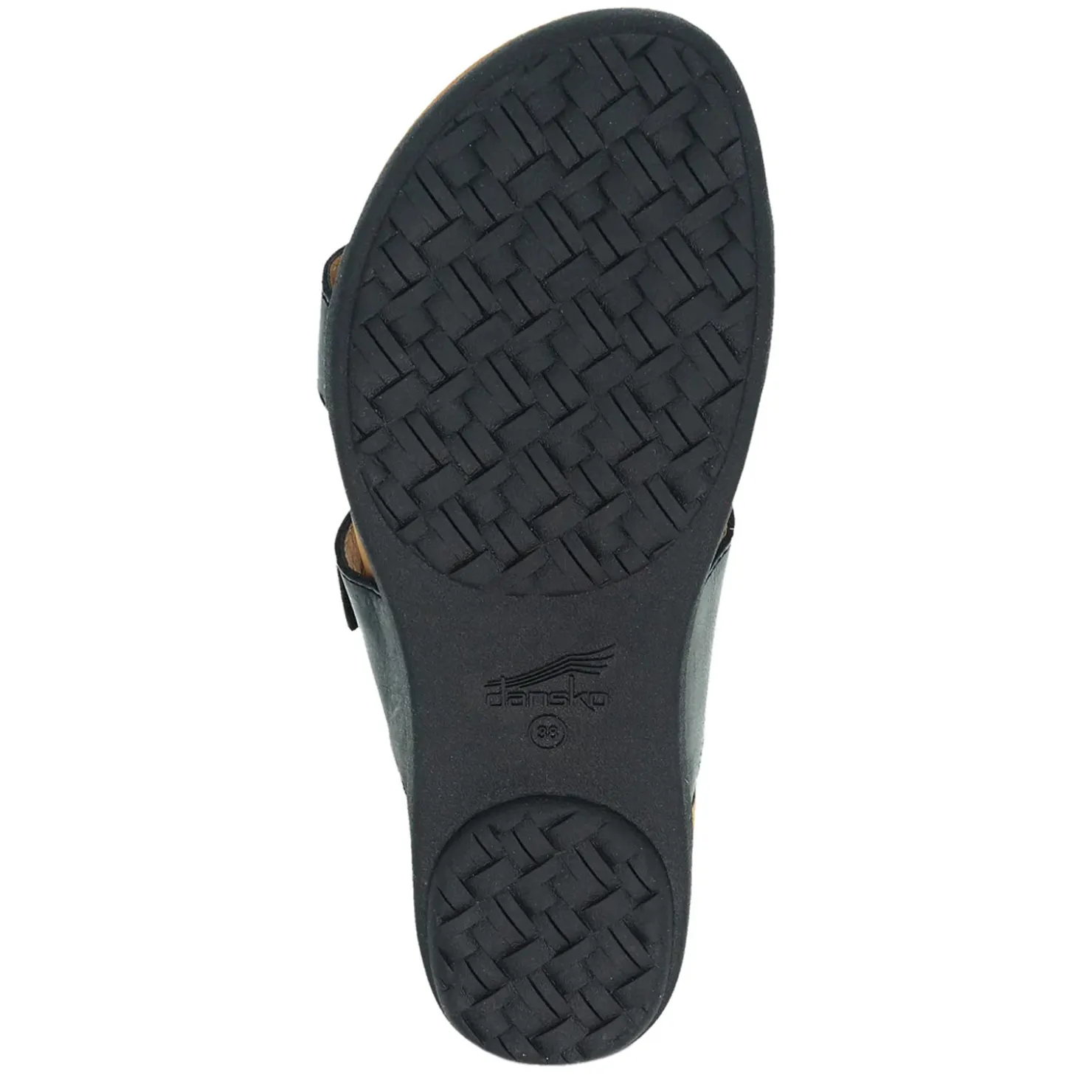 Footbed Sandals*Dansko Women's , Justine Sandal Black