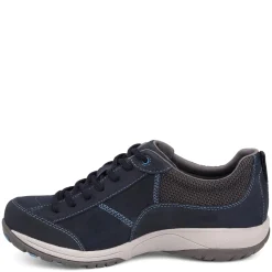 Walking*Dansko Women's , Paisley Walking Shoe - Wide Width Navy