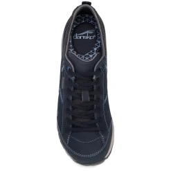 Walking*Dansko Women's , Paisley Walking Shoe - Wide Width Navy