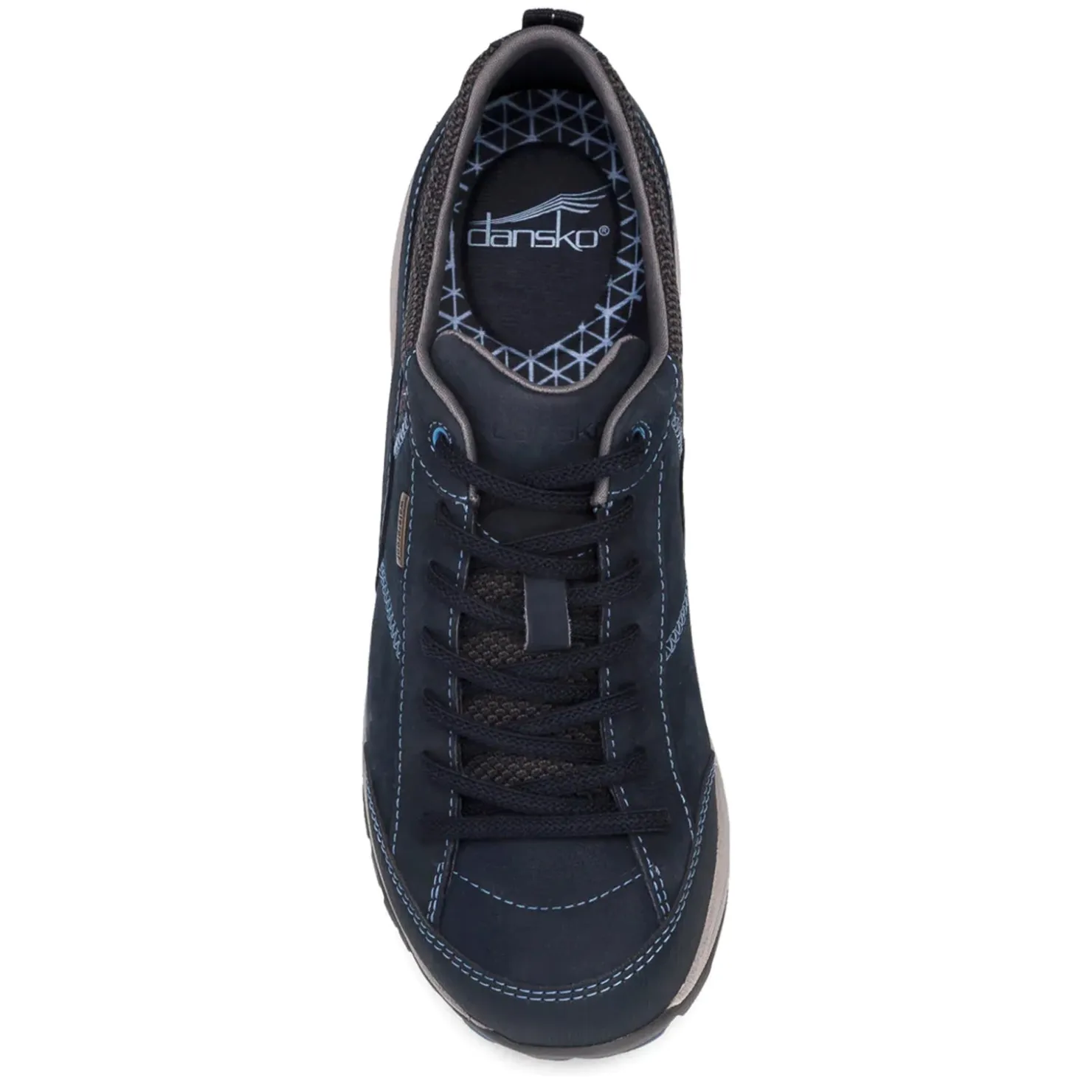 Walking*Dansko Women's , Paisley Walking Shoe - Wide Width Navy
