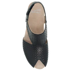 Heeled Sandals*Dansko Women's , Teagan Sandal Black