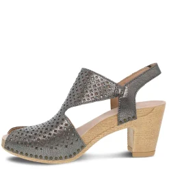 Heeled Sandals*Dansko Women's , Teagan Sandal Gunmetal