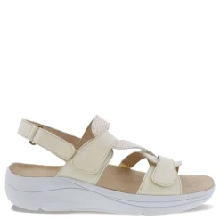 Footbed Sandals*Drew Shoes Women's Drew, Serenity Sandal Cream