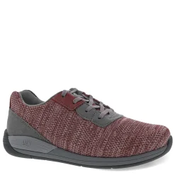 Walking*Drew Shoes Women's Drew, Terrain Sneaker Wine/Grey Knit