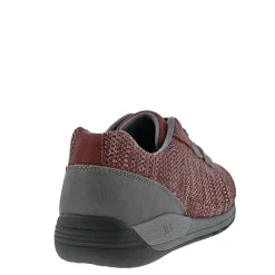 Walking*Drew Shoes Women's Drew, Terrain Sneaker Wine/Grey Knit