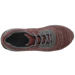 Walking*Drew Shoes Women's Drew, Terrain Sneaker Wine/Grey Knit