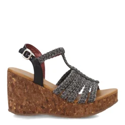 Wedges*Blowfish Malibu Women's 4Earth By , Palermo Sandal Black
