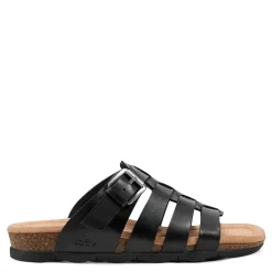 Footbed Sandals*Earth Women's , Eresa Sandal Black