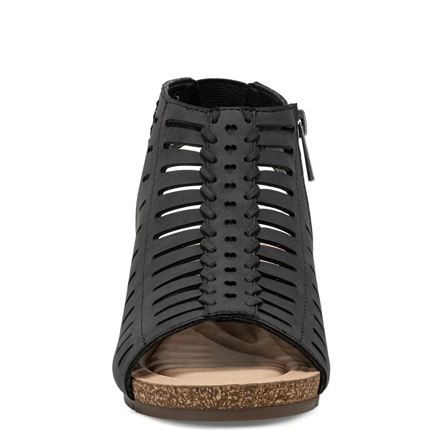 Footbed Sandals*Earth Women's , Hana 3 Sandal Black