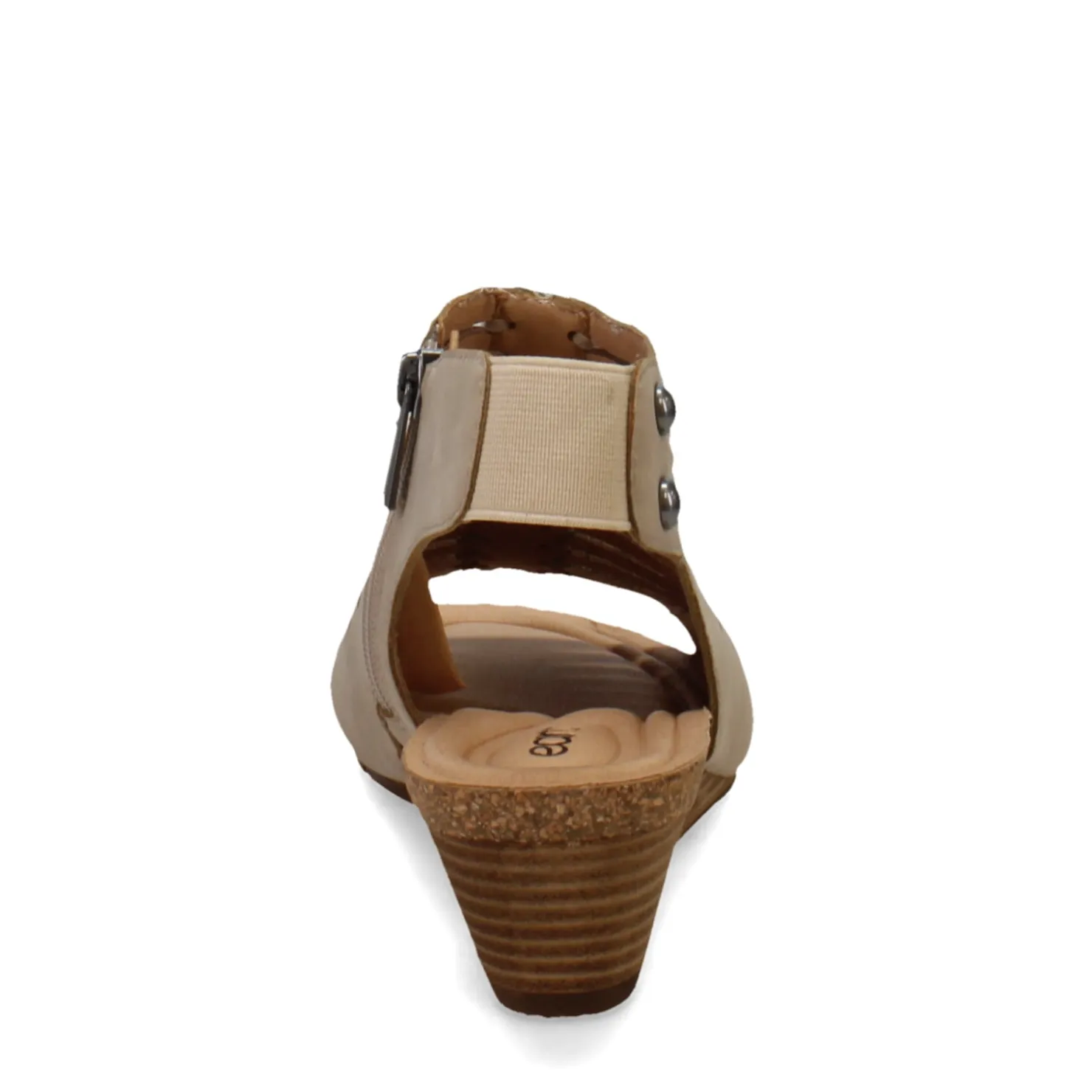 Wedges*Earth Women's , Hana 3 Sandal Light Sand