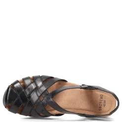 Footbed Sandals*Earth Origins Women's , Berri Sandal Black