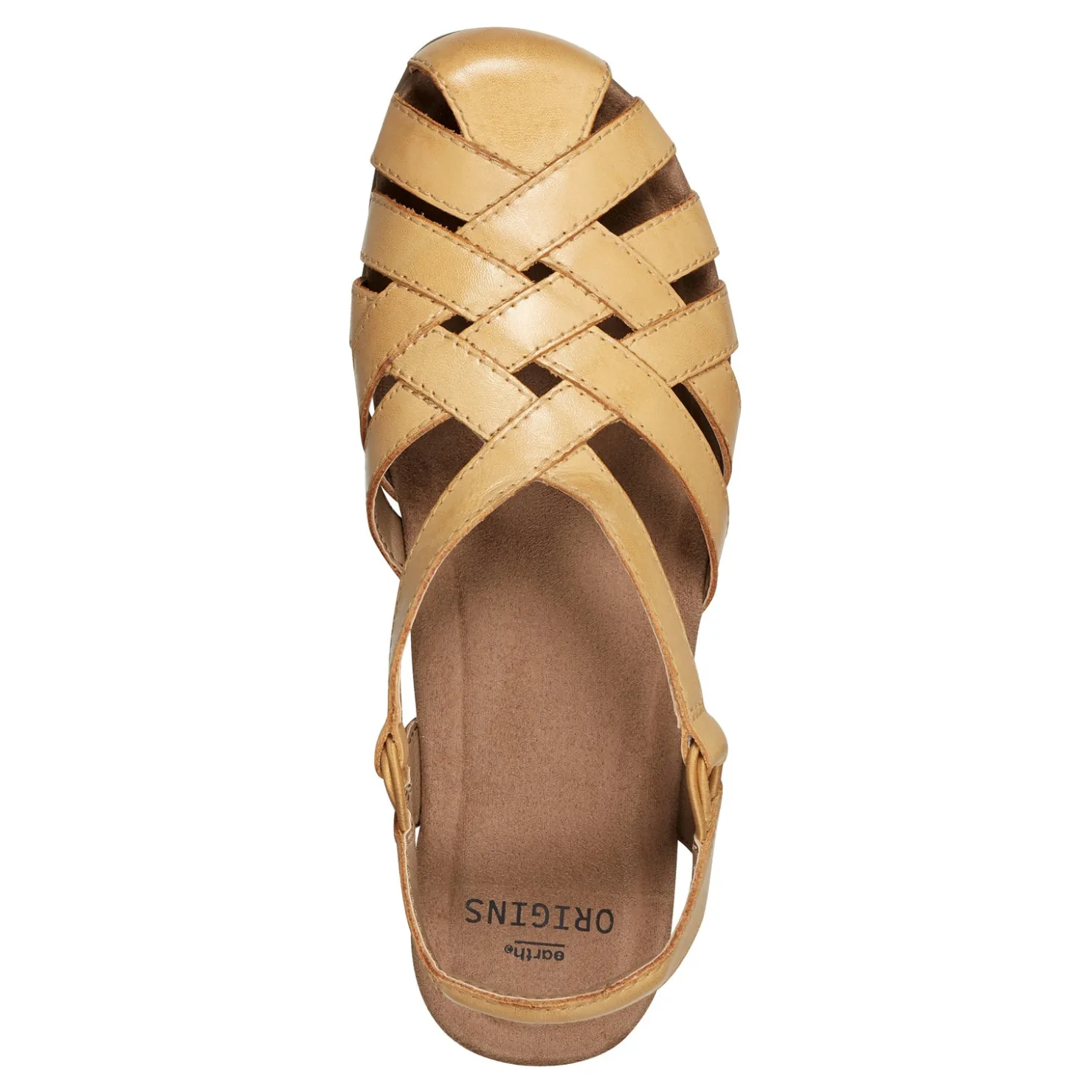 Footbed Sandals*Earth Origins Women's , Berri Sandal Yellow