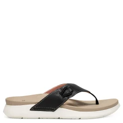 Footbed Sandals*Earth Origins Women's , Dania Sandal Black