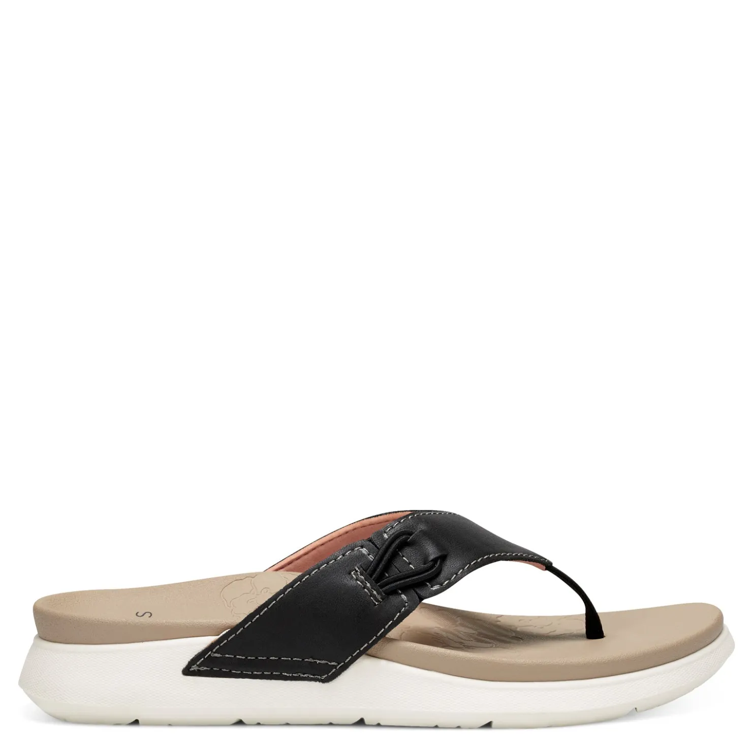 Footbed Sandals*Earth Origins Women's , Dania Sandal Black