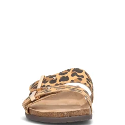 Footbed Sandals*Earth Origins Women's , Orra Slide Brown