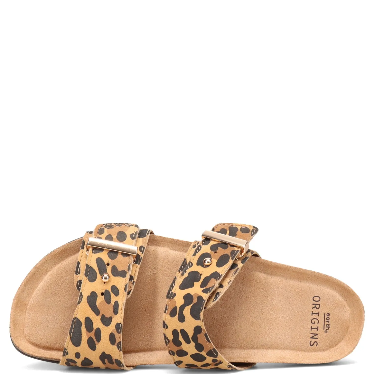 Footbed Sandals*Earth Origins Women's , Orra Slide Brown