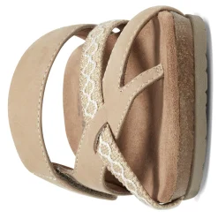 Footbed Sandals*Earth Origins Women's , Ossi Sandal Wheat