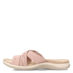 Footbed Sandals*Earth Origins Women's , Savoy Shantel Sandal Dusty Pink Rose
