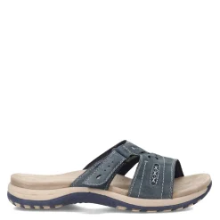 Footbed Sandals*Earth Origins Women's , Sizzle Slide Sandal Navy
