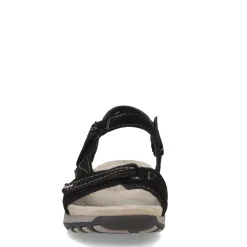 Footbed Sandals*Earth Origins Women's , Sophie Sandal Black Suede