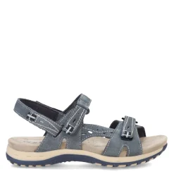 Footbed Sandals*Earth Origins Women's , Sophie Sandal Medium Blue