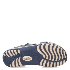 Footbed Sandals*Earth Origins Women's , Sophie Sandal Medium Blue