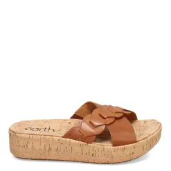 Wedges*Earth Women's , Scotti Sandal New Luggage